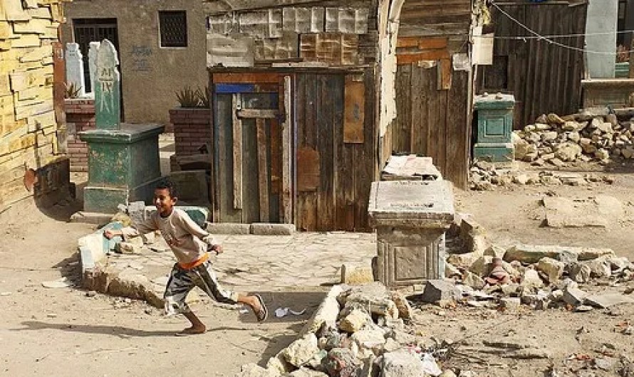 Horrid Slums of City of The Dead in Cairo