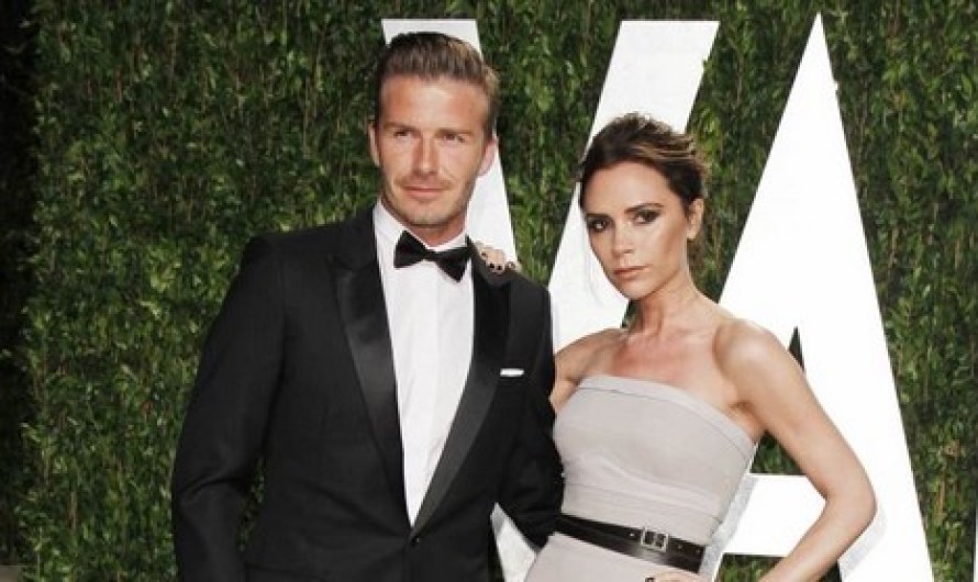 David Beckham and Victoria Beckham