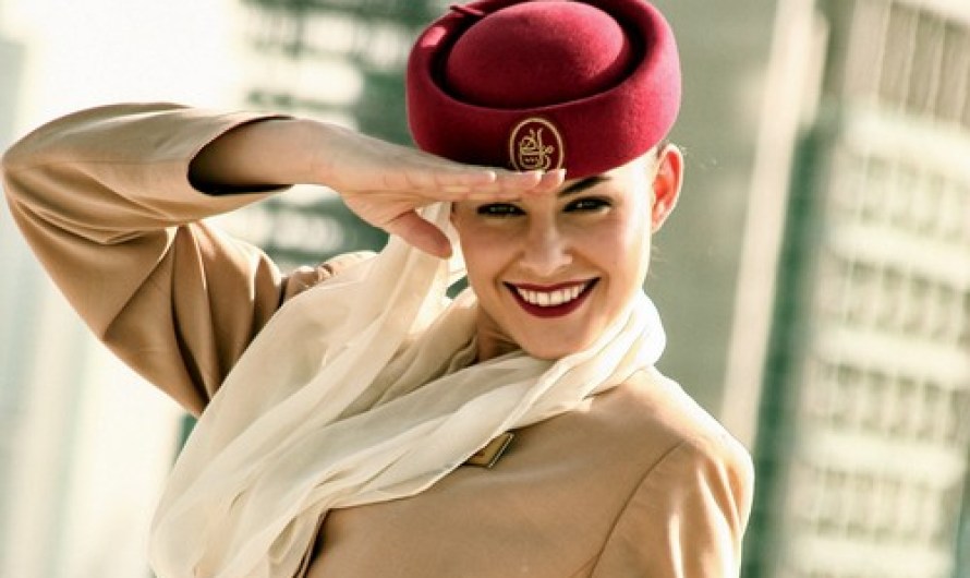 Sexy Emirates Air Hostess