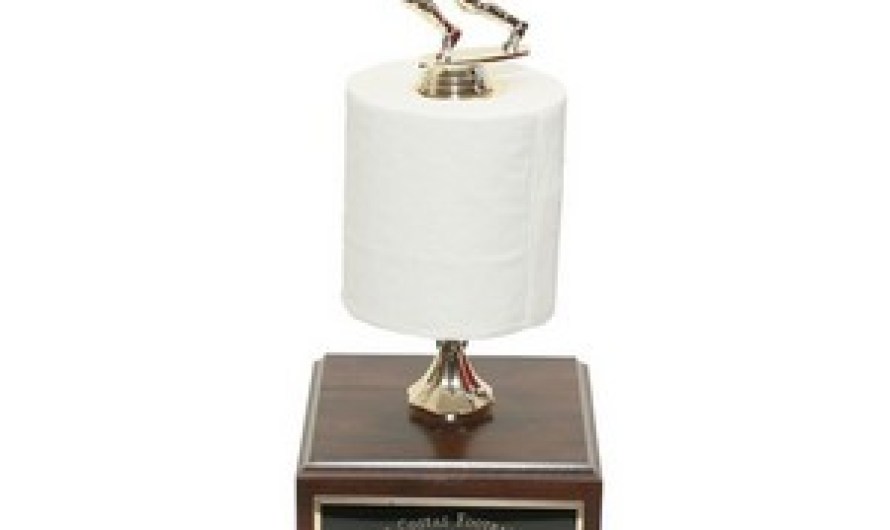 Fantasy football toilet paper Trophy