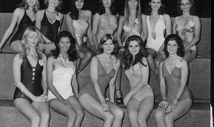 Festive Bikini Contest in 1951