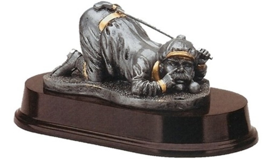 Funny golf duffer Trophies