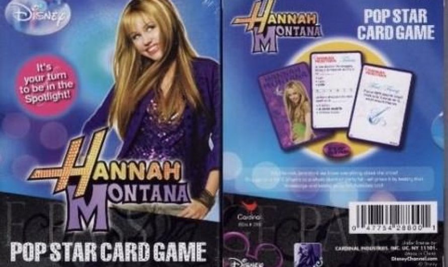 Hannah Montana Pop Star Card Game