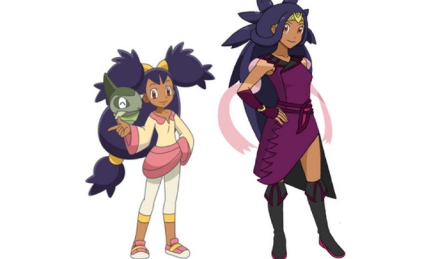 Iris Pokémon Girls From the Anime