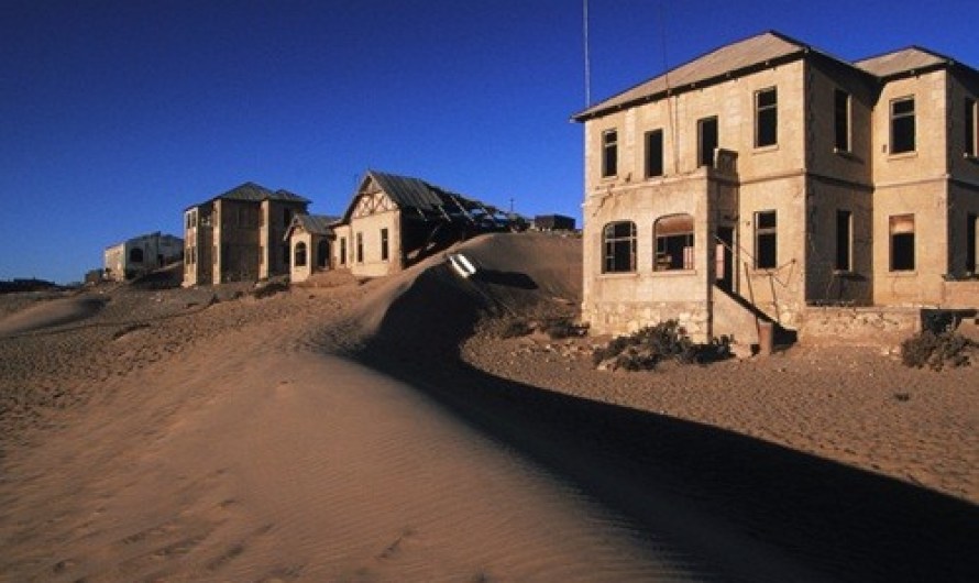 Ghost Town in Desert Kolmanskop