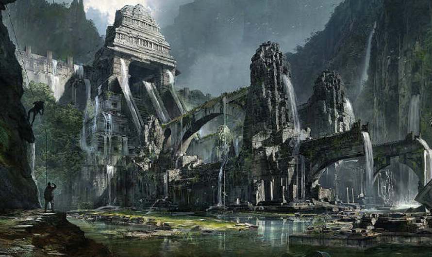 Lost city of Atlantis