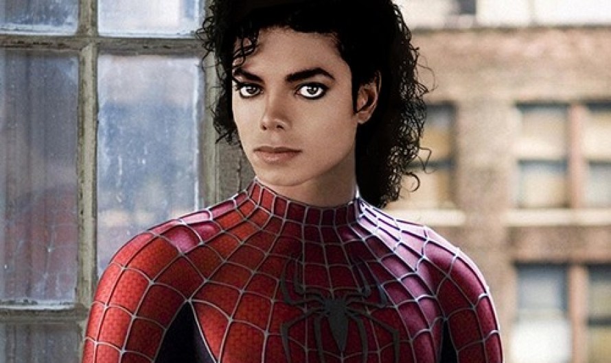 Michael Jackson As Spiderman