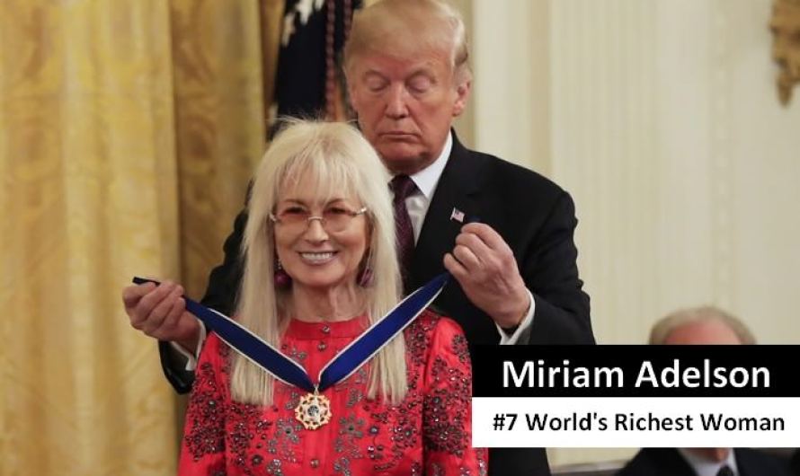 Miriam Adelson richest woman