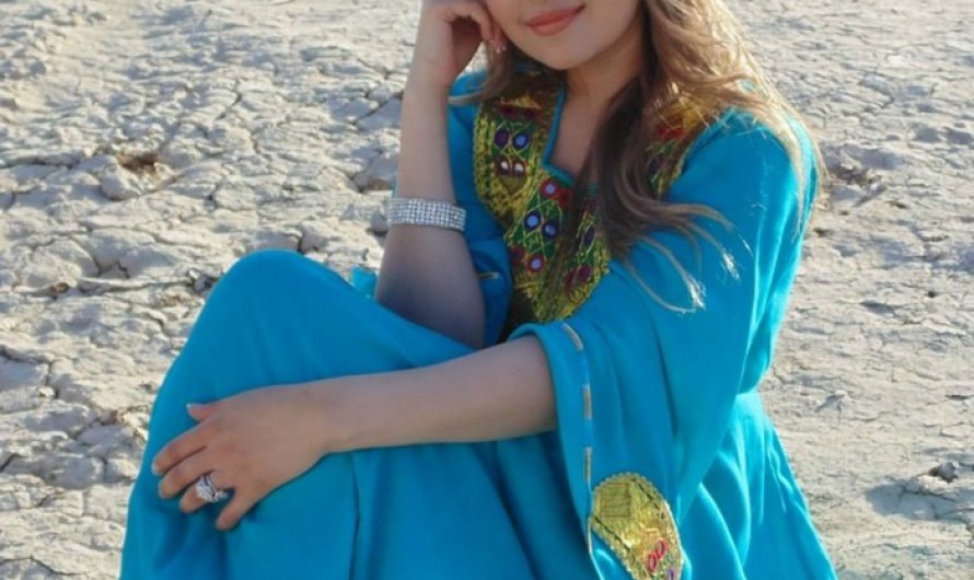 Mozhdah Jamalzadah beautiful Afghan women