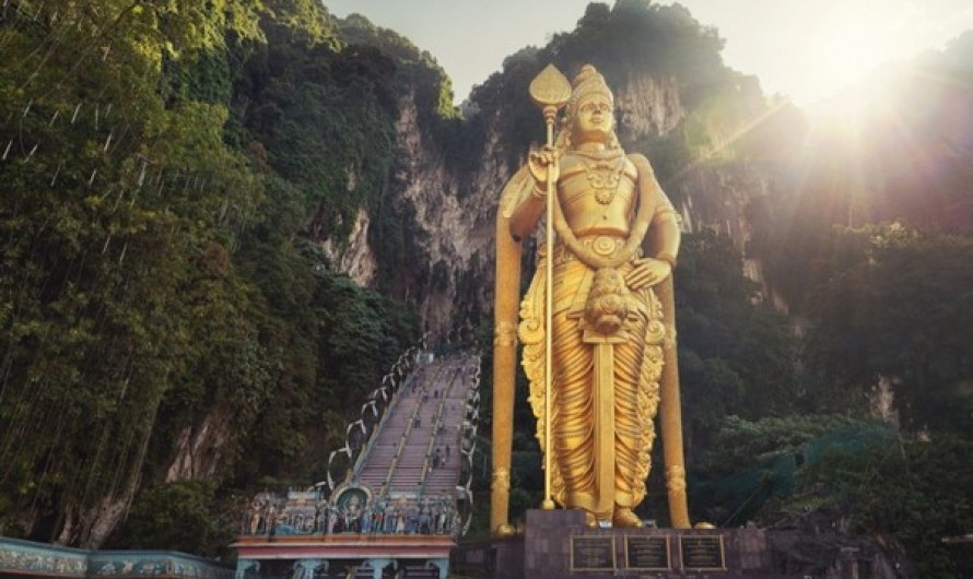 Lord Murugan statue