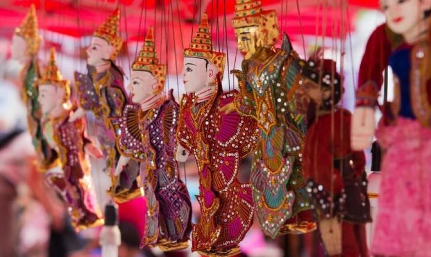 Myanmar Arts and crafts Puppets