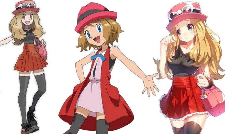 Serena Pokémon Girls From the Anime