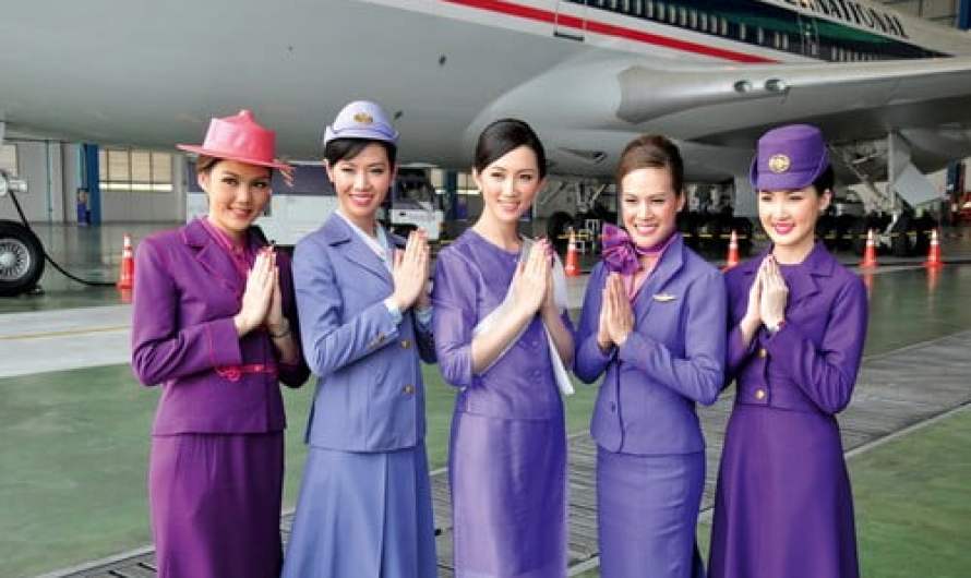 thai Attractive Airlines Stewardess