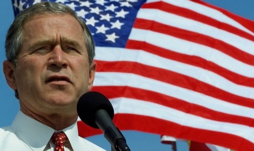 The marking of George W. Bush